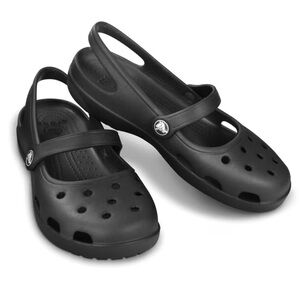 Crocs Womens Karin Clog Slip On Mary Jane Shoe